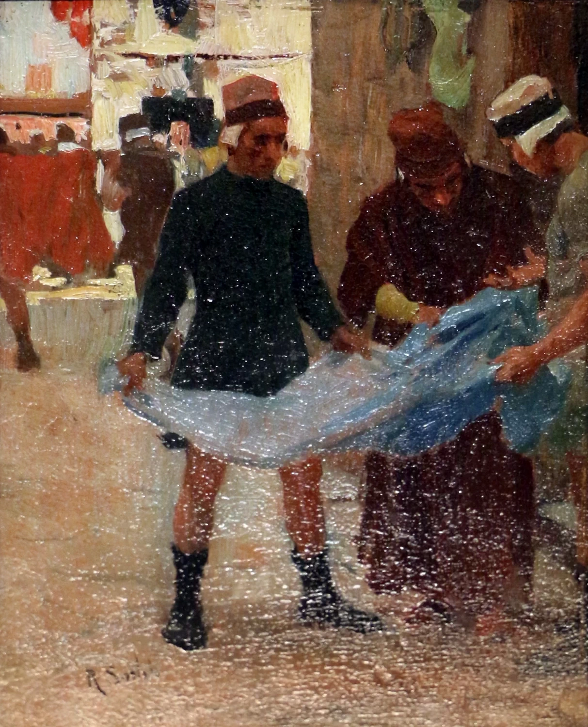 Bozzetto per soggetto storico